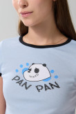 Camiseta azul clara manga corta de Osos Escandalosos