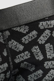 Bóxer brief-medio en algodón negro de Star Wars