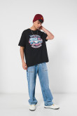 Camiseta de Scooby-Doo unicolor con cuello redondo
