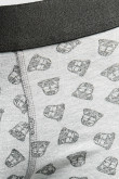 Bóxer midway brief-largo gris con diseños de Star Wars