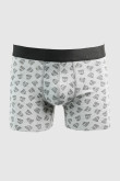 Bóxer midway brief-largo gris con diseños de Star Wars