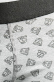 Bóxer midway brief-largo gris con diseños de Star Wars
