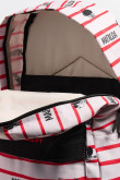 Maleta crema clara de Mafalda con correas ajustables