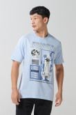Camiseta manga corta con estampado de NASA