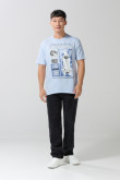 Camiseta manga corta con estampado de NASA