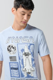 Camiseta manga corta con estampado de NASA