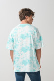 Camiseta crema tie dye oversize de Harry Potter manga corta