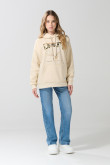 Buzo kaki claro oversize de Harry Potter con capota