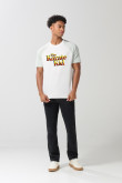 Camiseta unicolor manga ranglan corta de Karate Kid
