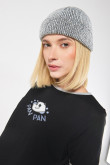 Camiseta de contrastes femenina de osos escandalosos