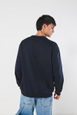 Buzo cuello redondo unicolor con diseño de Looney Tunes