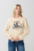 Sueter cuello redondo con estampado de Osos escandalosos.