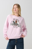 Sueter cuello redondo con estampado de Osos escandalosos.