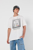 Camiseta oversize manga corta de Hora de aventura