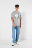 Camiseta oversize manga corta de Hora de aventura