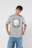 Camiseta oversize manga corta de Hora de aventura