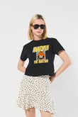 Camiseta crop top manga corta de Looney tunes