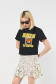 Camiseta crop top manga corta de Looney tunes