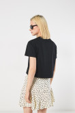 Camiseta crop top manga corta de Looney tunes