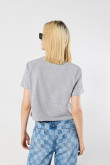 Camiseta crop top manga corta de Looney tunes