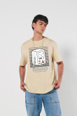 Camiseta oversize manga corta de Hora de aventura