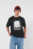 Camiseta oversize manga corta de Hora de aventura