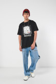 Camiseta oversize manga corta de Hora de aventura