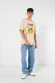 Camiseta oversize manga corta de Hora de aventura