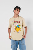 Camiseta oversize manga corta de Hora de aventura