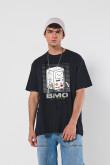 Camiseta oversize manga corta de Hora de aventura