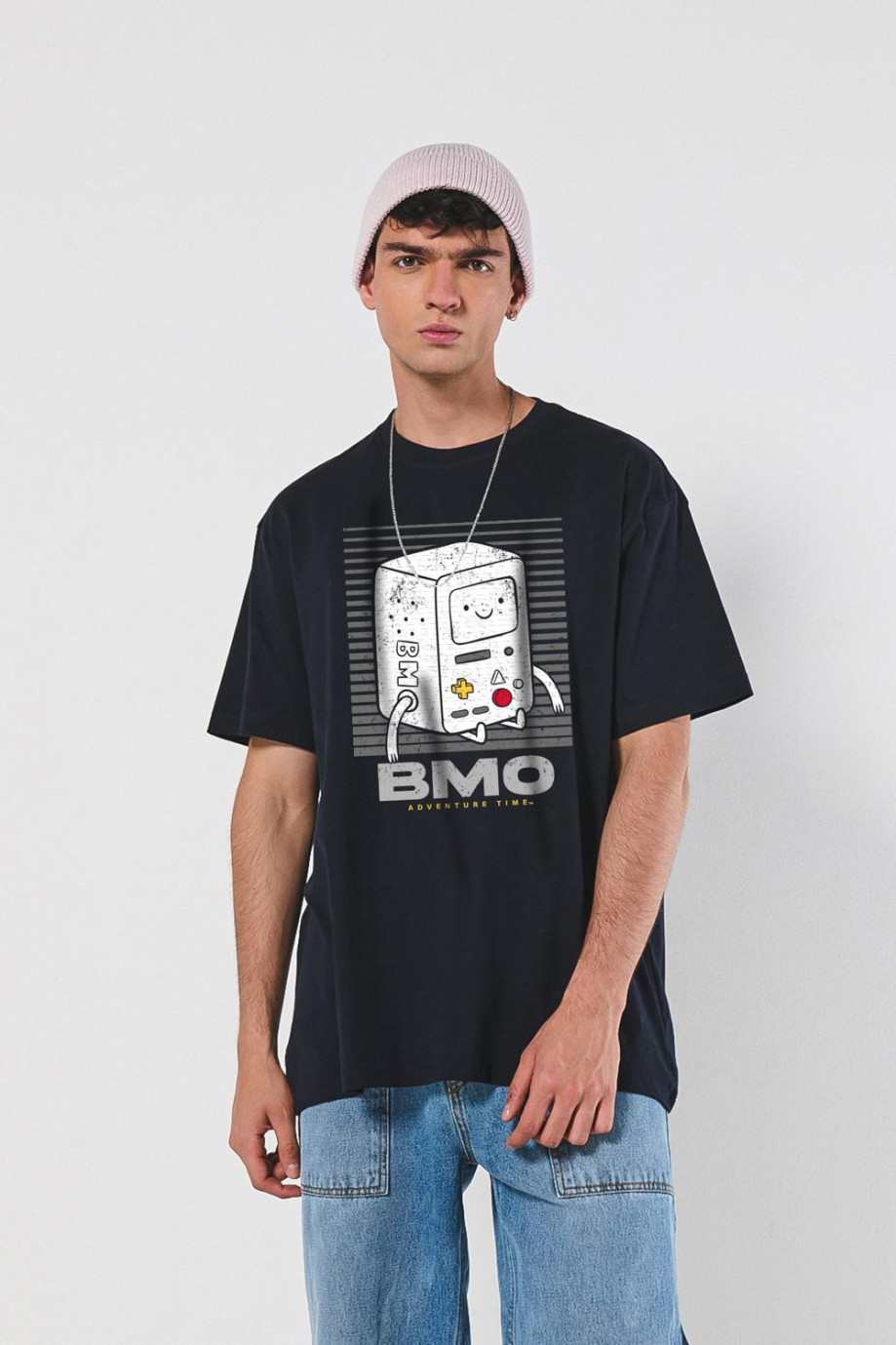 Camiseta oversize manga corta de Hora de aventura