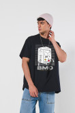 Camiseta oversize manga corta de Hora de aventura