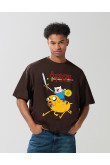 Camiseta oversize manga corta de Hora de aventura