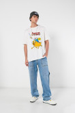 Camiseta oversize manga corta de Hora de aventura