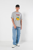 Camiseta oversize manga corta de Hora de aventura