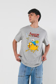 Camiseta oversize manga corta de Hora de aventura