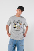 Camiseta oversize manga corta de Looney tunes.