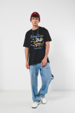 Camiseta oversize manga corta de Looney tunes.