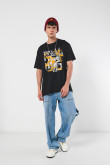 Camiseta oversize manga corta de Looney tunes.