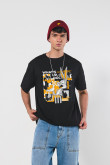 Camiseta oversize manga corta de Looney tunes.