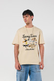 Camiseta oversize manga corta de Looney tunes.