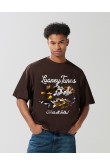 Camiseta oversize manga corta de Looney tunes.