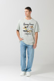 Camiseta oversize manga corta de Looney tunes.
