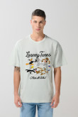 Camiseta oversize manga corta de Looney tunes.