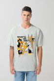 Camiseta oversize manga corta de Looney tunes.