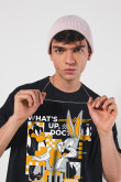 Camiseta oversize manga corta de Looney tunes.