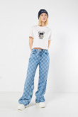 Camiseta crop top manga corta de Osos escandalosos