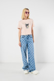 Camiseta crop top manga corta de Osos escandalosos