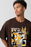 Camiseta oversize manga corta de Looney tunes.