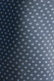 Bóxer trunk-corto azul estampado con tiro bajo